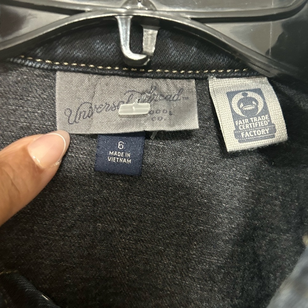 NWOT Universal Thread Denim Maxi Dress - Picture 2 of 6